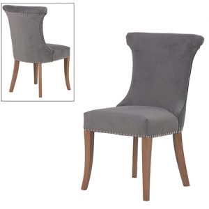 FRENCH GREY DINING CHAIR