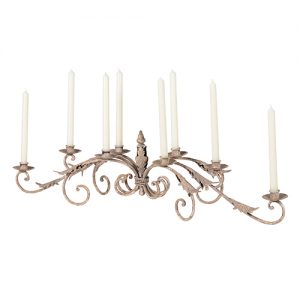 LEAF 8 ARM TBLE CANDELABRA