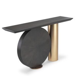 Let yourself be wooed by the Spring Console Table that is inspired by Postmodern design furniture.