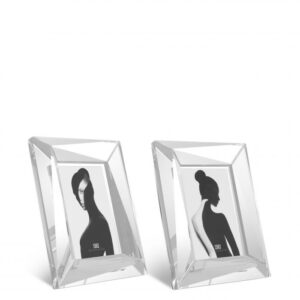 This 2-piece set of Theory L Picture Frames is an elegant example of what makes photo frames such stylish home accessories.
