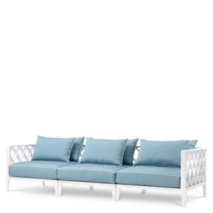 Recline in the Ocean Club Sofa. Made from heavy duty materials, this sumptuous sofa is a stylish addition to your conservatory or outdoor living space.
