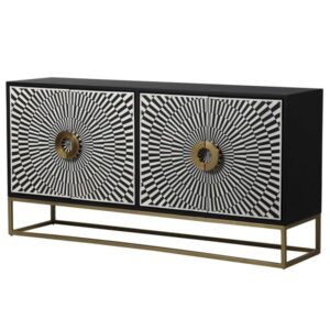 The Abstract Silhouette Console Table is not just a trendy decorative element, but an essential functional addition to your home.