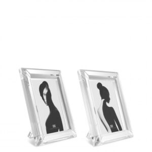 This 2-piece set of Theory S Picture Frames is an elegant example of what makes photo frames such stylish home accessories.