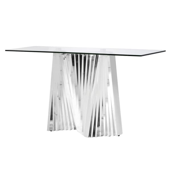 With the Abstract Silhouette Console Table you have the glamour in your home