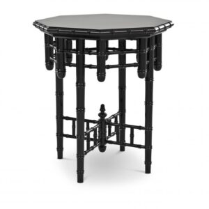 Round off the oriental chic atmosphere in your lounge or bedroom with the Octagonal Side Table