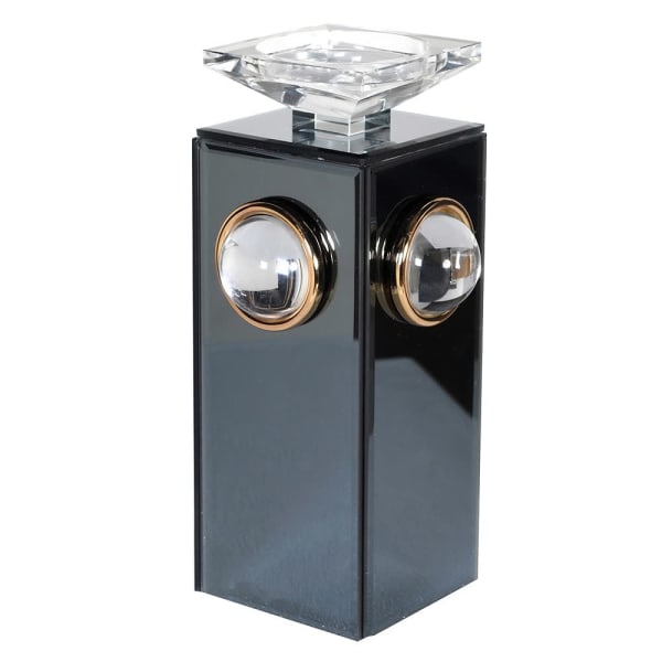 65DBE985-86BF-489C-B26C-96ACAABC2BDA The Crystal Deco Candleholder gives to your room the perfect look