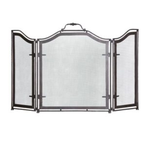 The 3 Panel Iron Fire Screen gives to your room the perfect touch