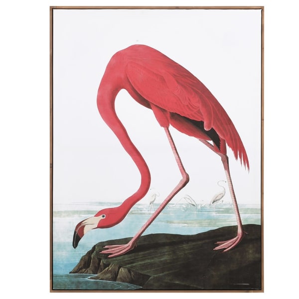 The Lg Pink Flamingo Picture gives to your room a perfect touch