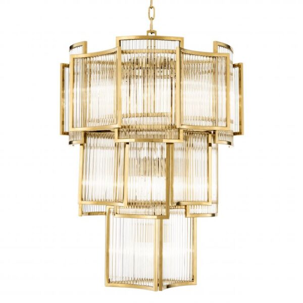 Create a fascinating focal point in your interior with the scintillating Jet Set Chandelier.