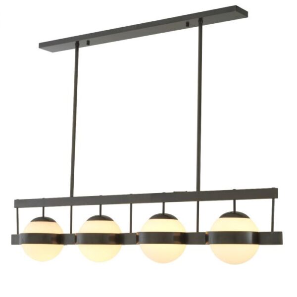 Mid-Century Modern in style, Chandelier Biba is a great lighting solution for contemporary open plan living areas.