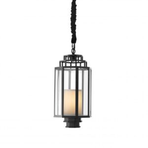 Tastefully blending contemporary design with a touch of industrial flair, the Monticello S Lantern is an updated classic