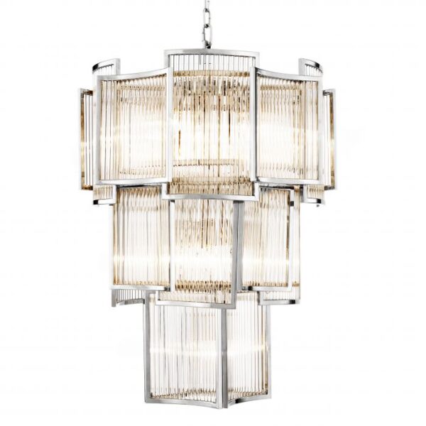 Create a fascinating focal point in your interior with the scintillating Jet Set Chandelier.